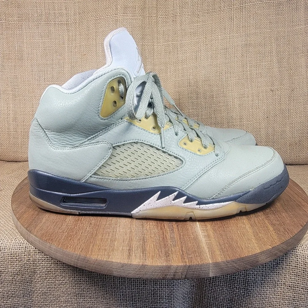 Nike Air Jordan 5 Retro Jade Horizon DC7501300 Leather Mens 10.5 OG Box Sneakers